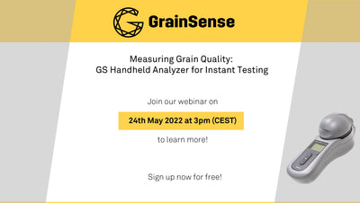 Upcoming GrainSense Webinar: Handheld Analyzer for Instant Testing