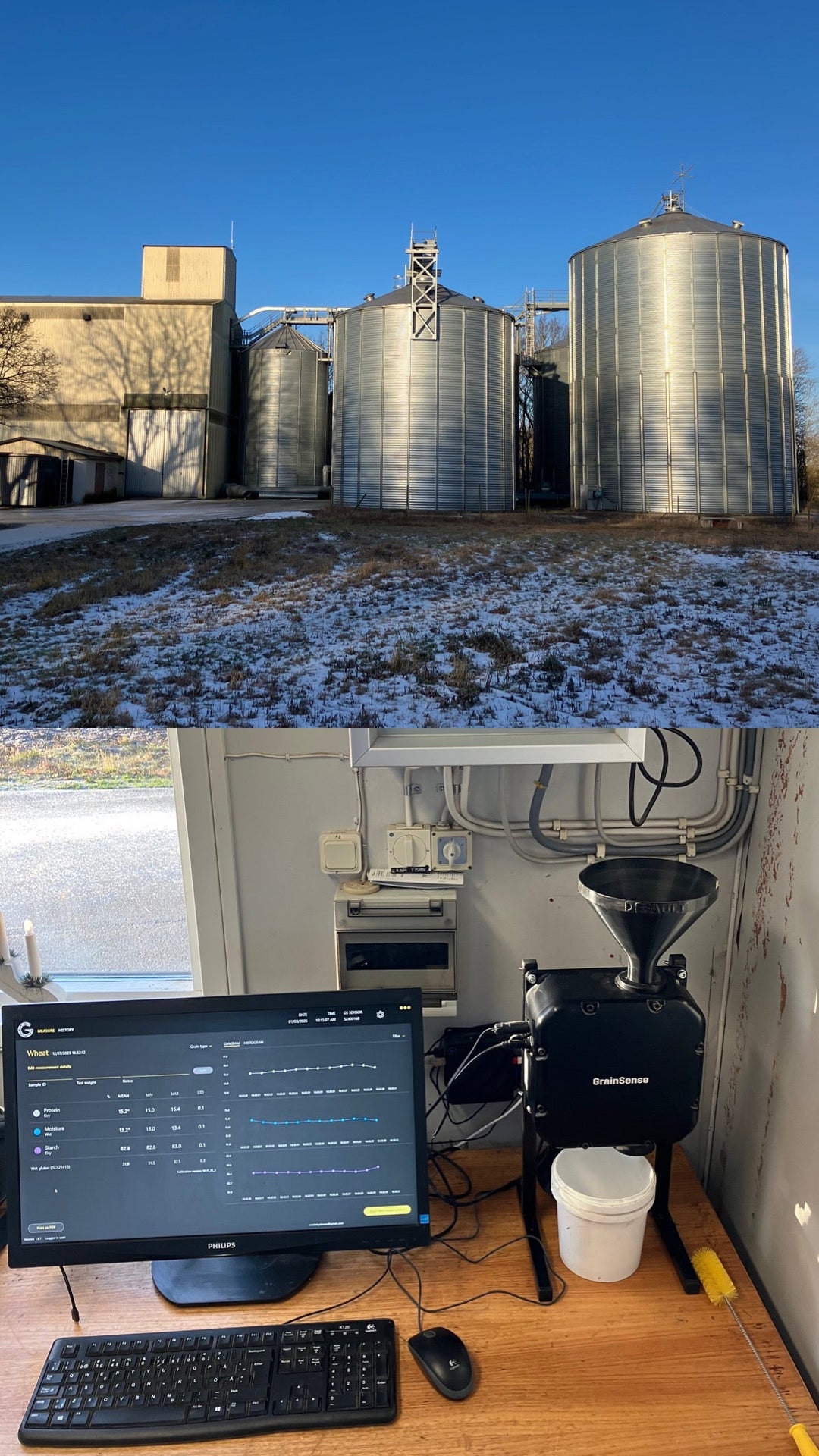Streamlining grain quality control with GrainSense LAB at Medebys Kvarn